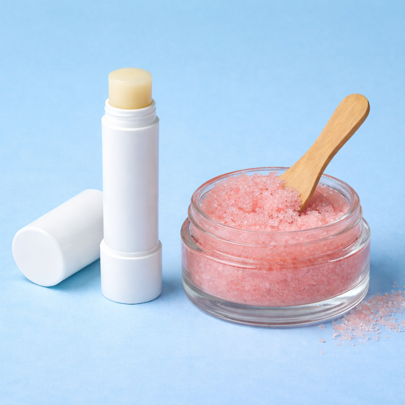 1. Lip balm is just... a blanket over the mess