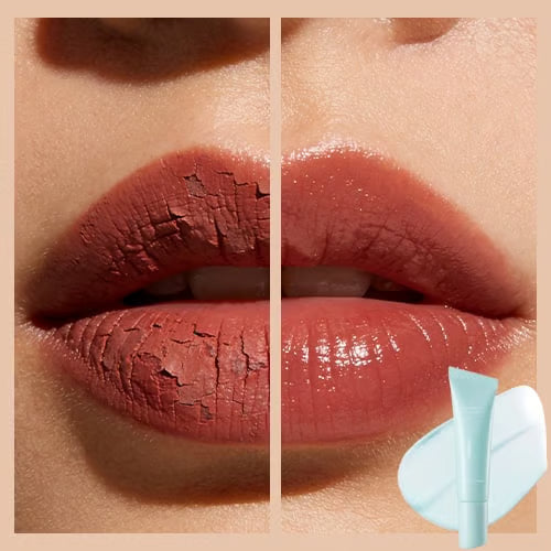 5. Flaky lips + lipstick = chaos
