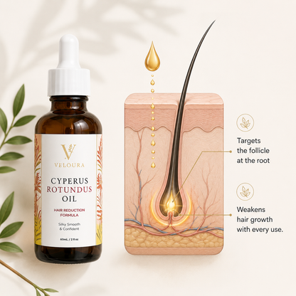 Cyperus Rotundus Oil + FREE exfoliating glove
