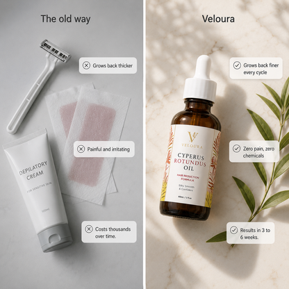 Cyperus Rotundus Oil + FREE exfoliating glove