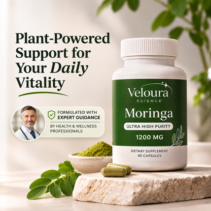 Moringa Capsules – Natural Energy & Metabolism Support