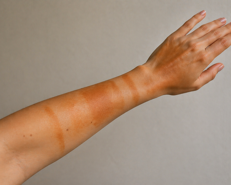 4. The streaky orange look is hurting your confidence, not helping it