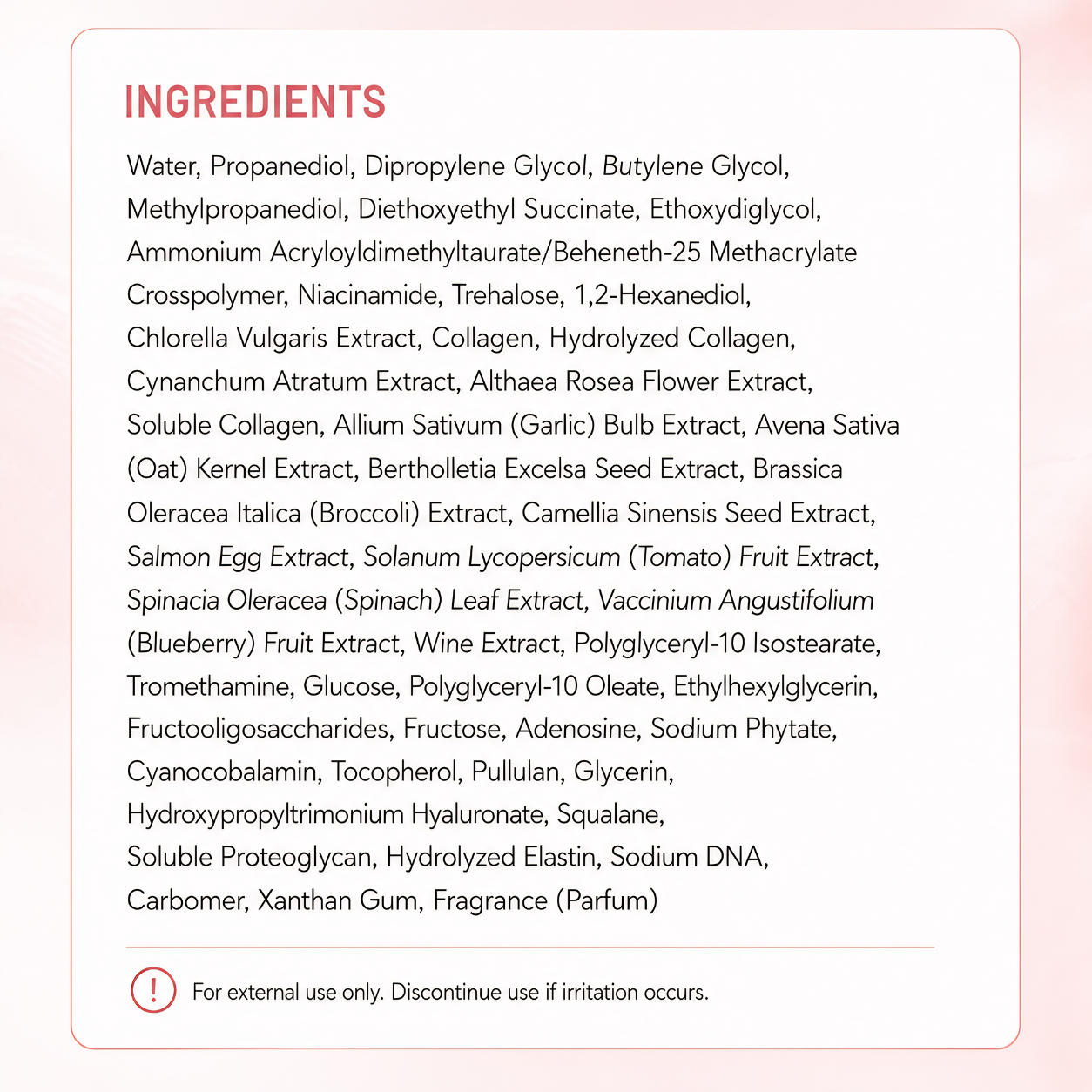 Collagen Jelly Cream