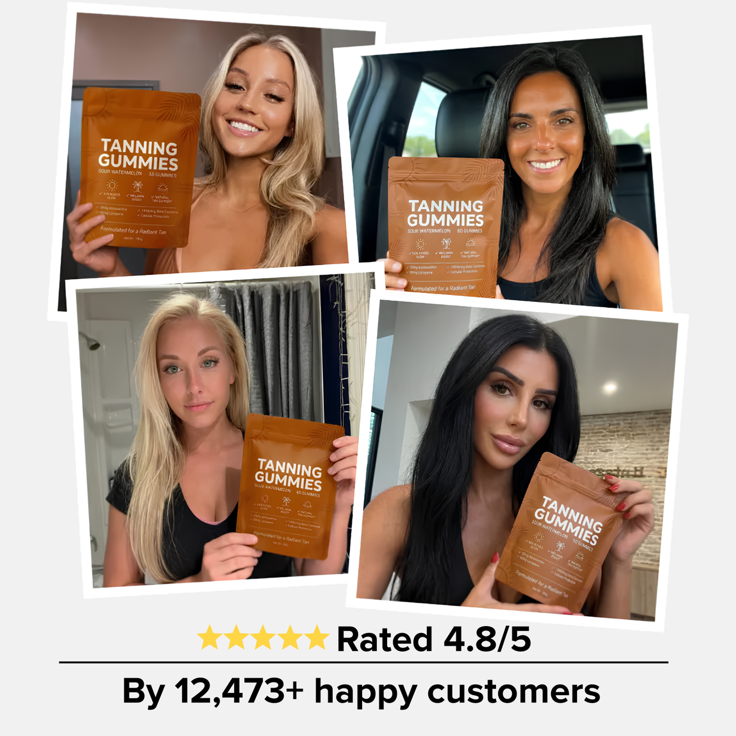 Tanning Gummies + FREE Teeth Whitening Strips