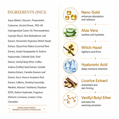 Body Firming Gold Gel + FREE Gua Sha Face Firmer