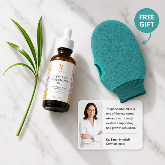 Cyperus Rotundus Oil + FREE exfoliating glove