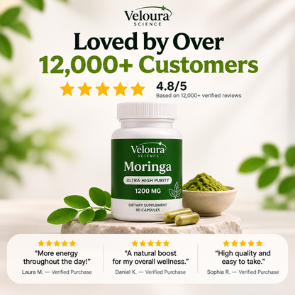 Moringa Capsules – Natural Energy & Metabolism Support