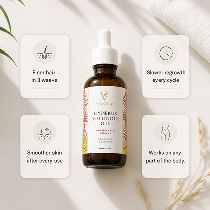 Cyperus Rotundus Oil + FREE exfoliating glove